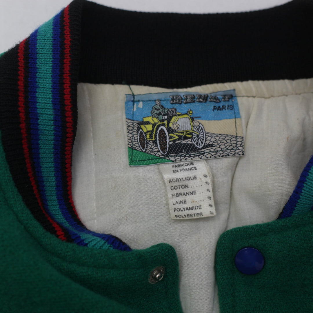 Vintage Benaf Philly Chiefs International All Stars Basketball Button Jacket