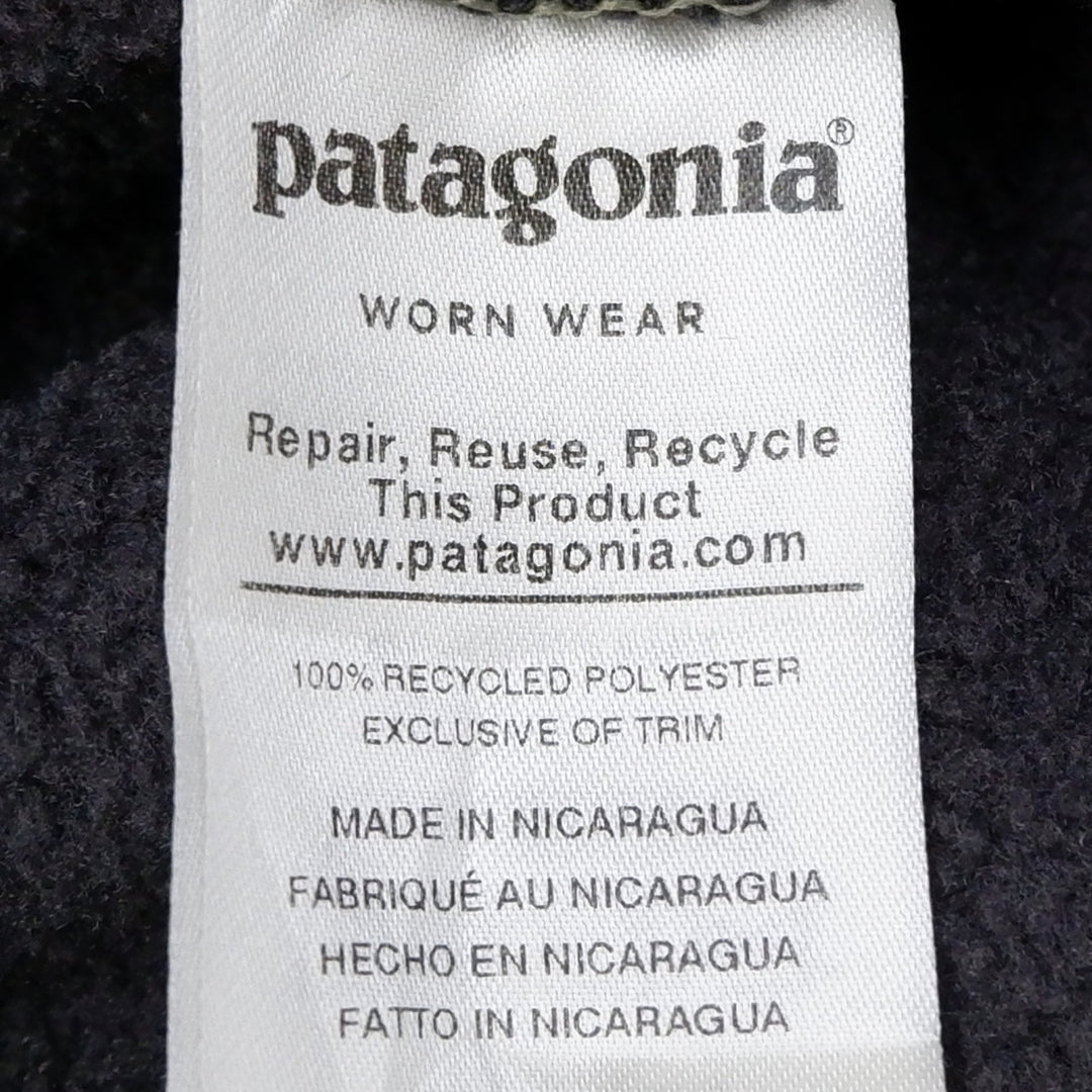 Mens Patagonia Synchilla Snap Button Fleece Sweater