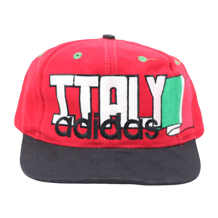 Vintage Adidas Italy Embroidered Adjustable Cap