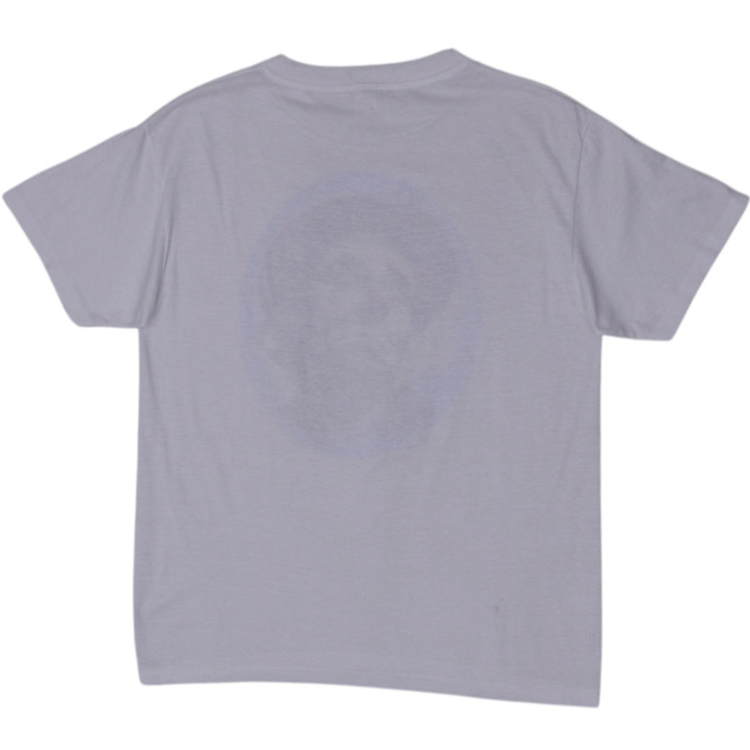 Vintage 1990 Rick Embry Sad Clown Art Print T-Shirt Made in USA Size L | Migration_T-Shirts - Side View | Fashion Rerun