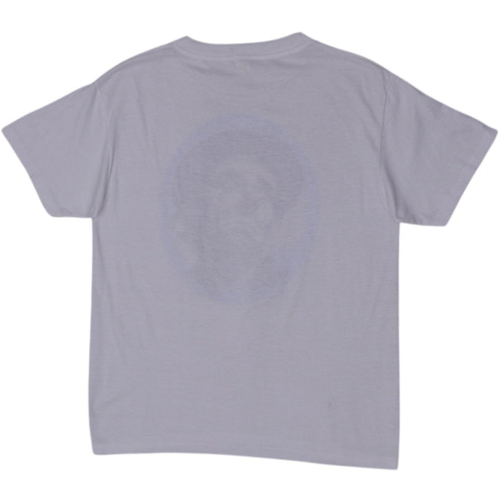 Vintage 1990 Rick Embry Sad Clown Art Print T-Shirt Made in USA Size L | Migration_T-Shirts - Side View | Fashion Rerun