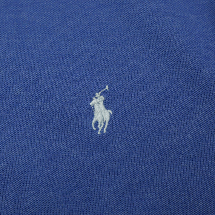 Ralph Lauren Polo Blue Custom Slim Fit Stretch Mesh Shirt Size M | Migration_T-Shirts - Detail View | Fashion Rerun