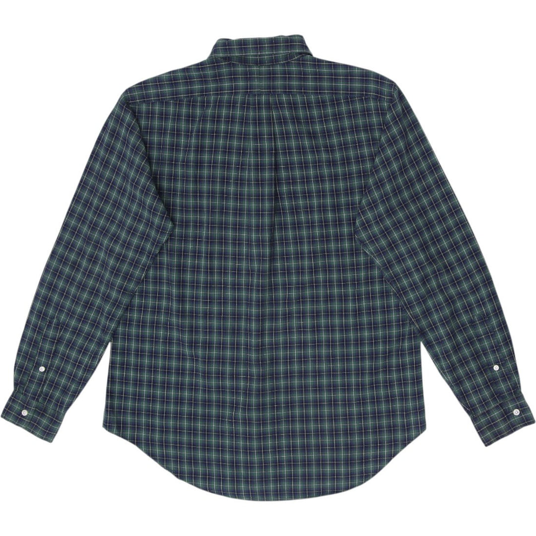Mens Ralph Lauren Classic Fit Plaid Long Sleeve Shirt Size M