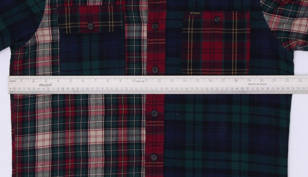 Mens Polo Ralph Lauren Flannel Classic Fit Long Sleeve Shirt