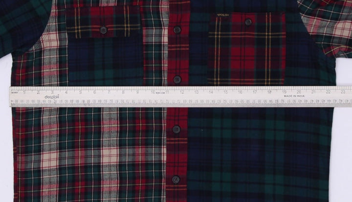 Mens Polo Ralph Lauren Flannel Classic Fit Long Sleeve Shirt