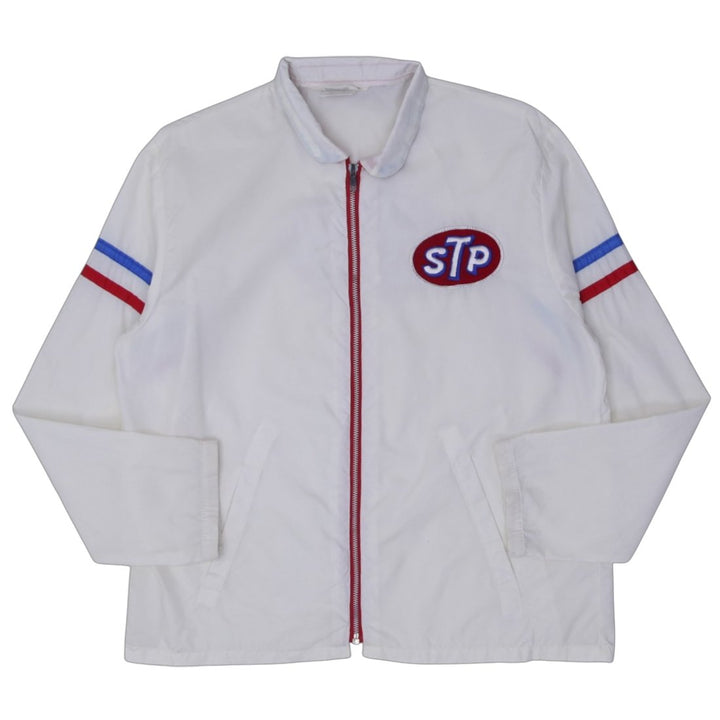 Vintage Mens Don-Jac STP Racing Jacket Embroidered Logo