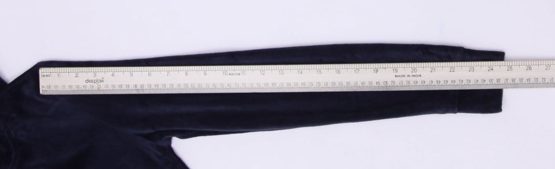 Y2K Ladies Juicy Couture Hoodie Navy Velour Full Zip Small