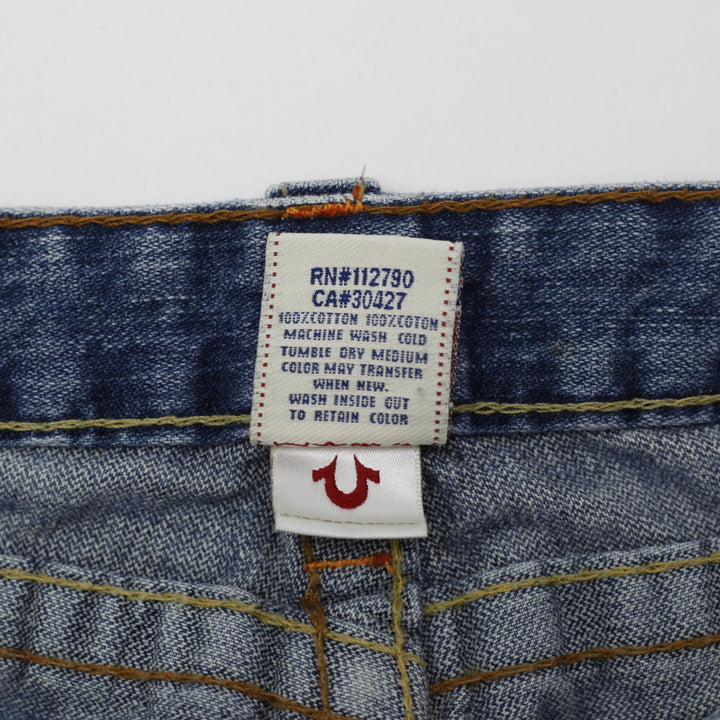 Ladies True Religion Joey Distressed Denim Jeans Size 29