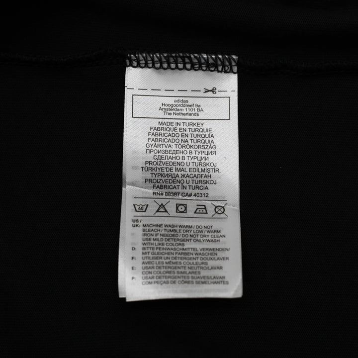 Mens Adidas Diagonal Embroidered Chest Patch Graphic T-Shirt Size M
