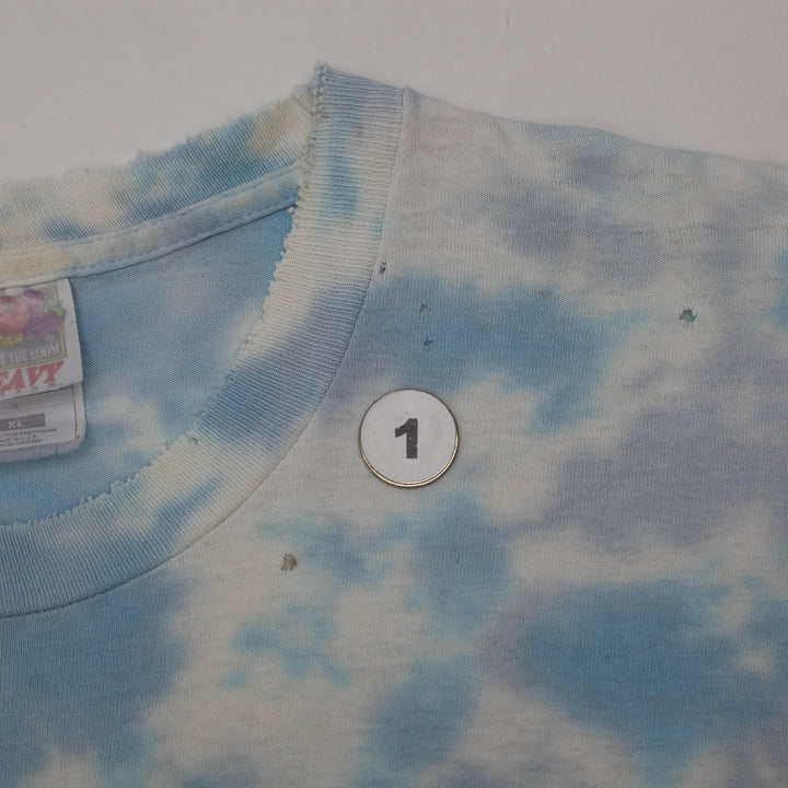 Vintage 1996 Grateful Dead Honey Bear Sunflower Tie-Dye T-Shirt XL Made In USA