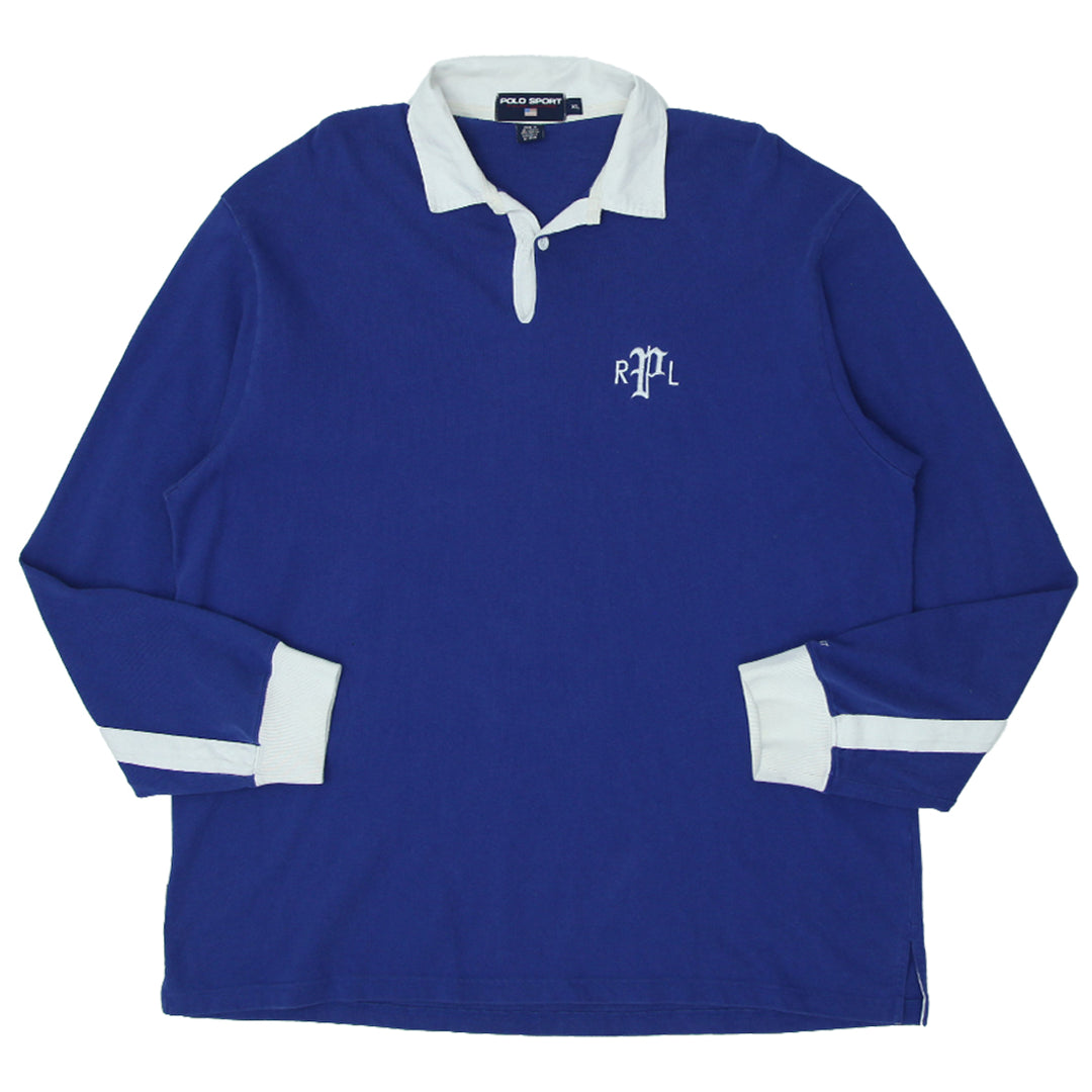 Vintage Ralph Lauren Polo Sport Embroidered Rugby Shirt RL 67 Size XL - Fashion Rerun Vintage Migration_T-Shirt