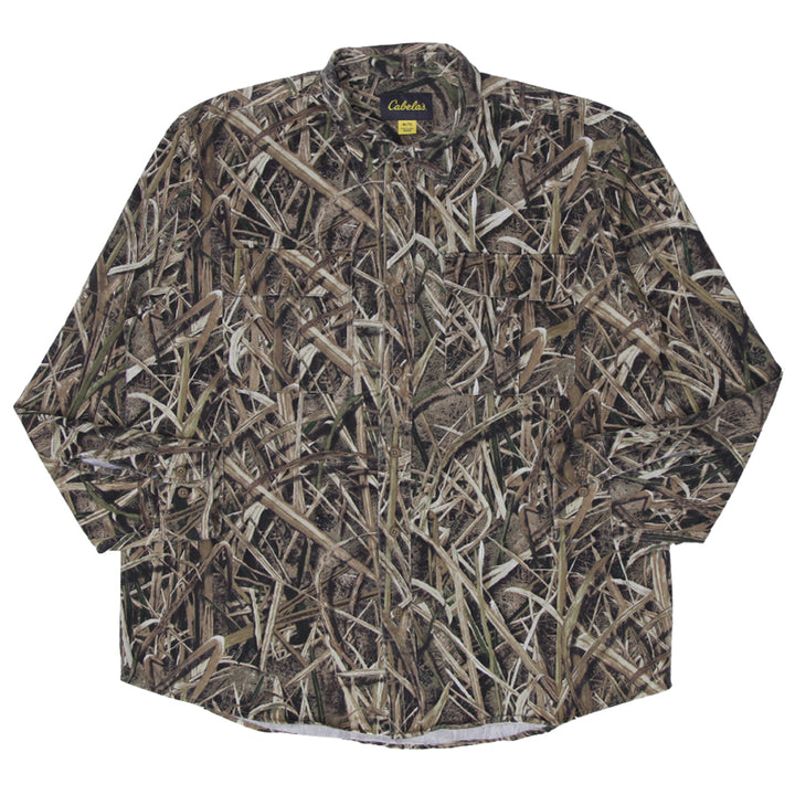 Mens Cabelas Camo Hunting Shirt - Fashion Rerun Vintage Migration_Shirt