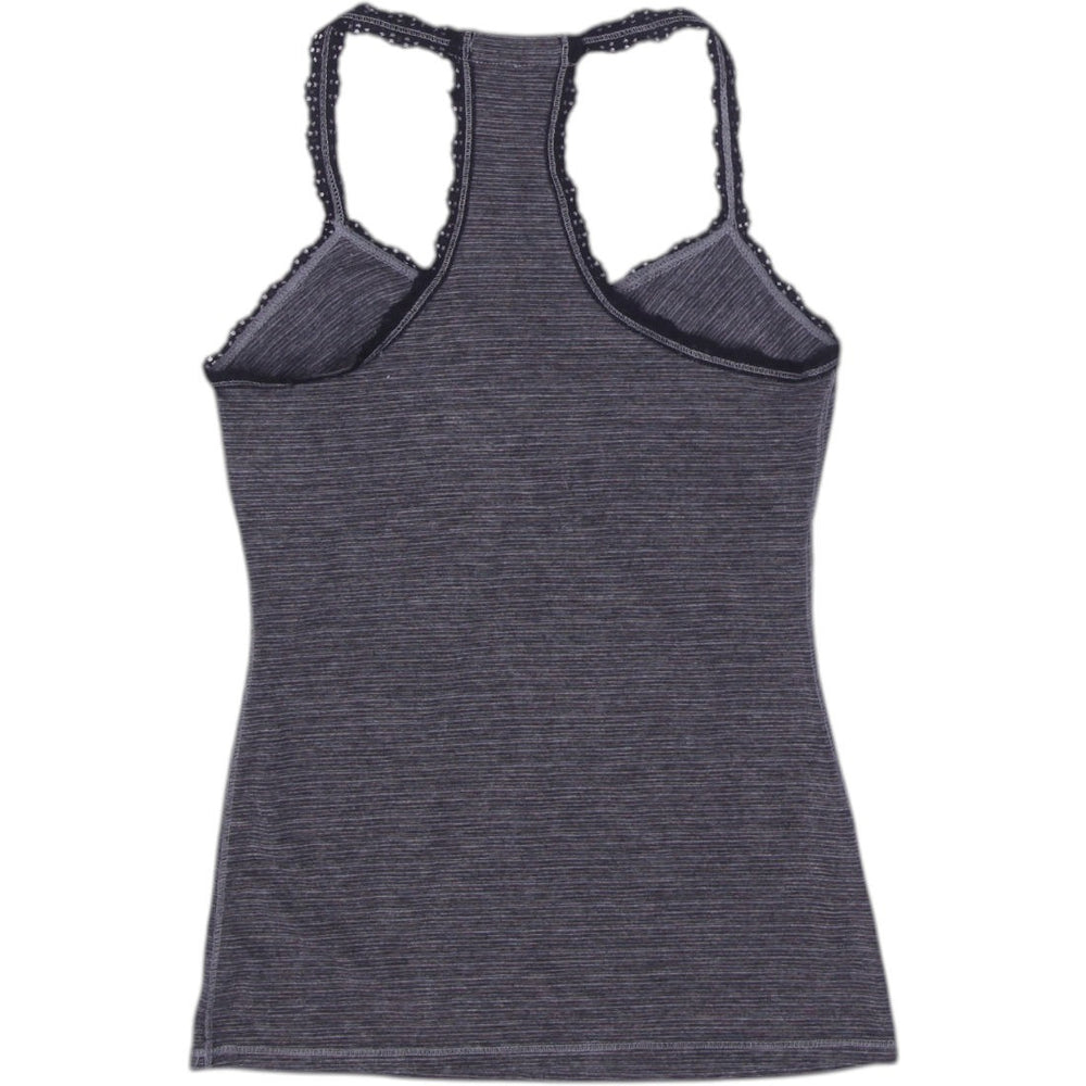 Y2K Ladies Guess Lace Racerback Stretchable Tank Top Size S | Migration_Y2K Tops - Side View | Fashion Rerun