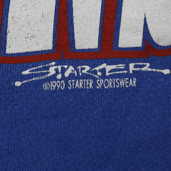Vintage 90s Detroit Pistons Graphic Sweatshirt Made in USA Size XL | Migration_Sweatshirts - Detail View | Fashion Rerun