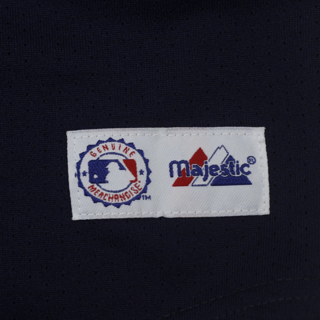 Vintage Youth Boys Majestic Yankees Jeter #2 Navy Baseball Jersey XL | Migration_Jerseys - Detail View | Fashion Rerun