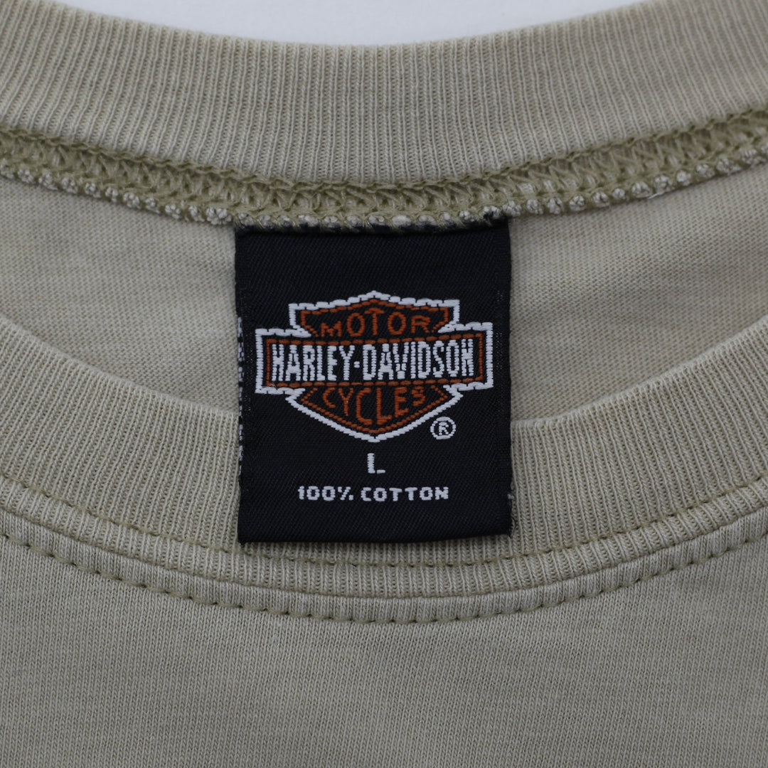Vintage 2000s Harley Davidson Bar & Shield T-Shirt Size L
