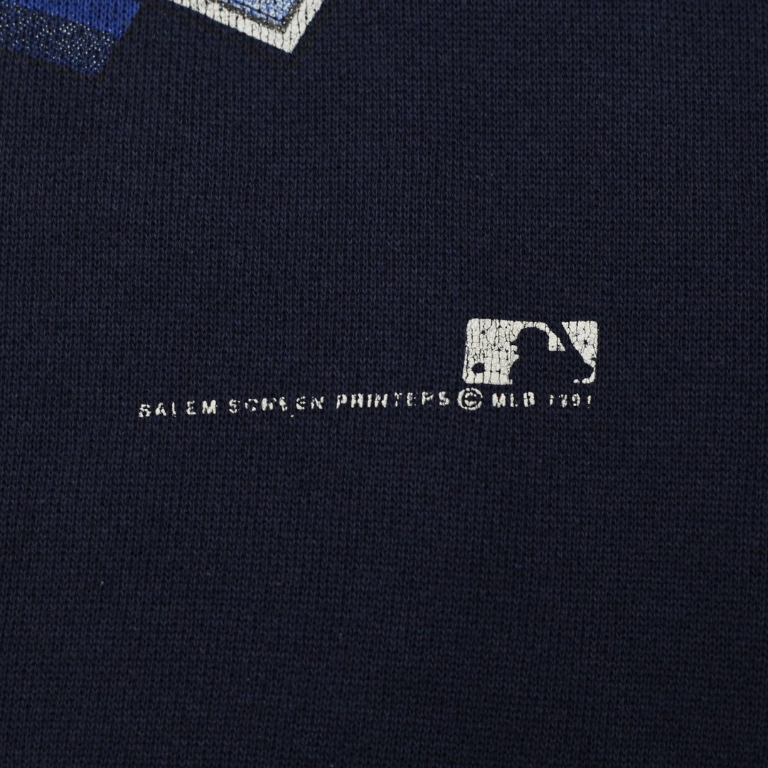 Vintage 1991 Minnesota Twins World Series Champions Navy Sweatshirt | Migration_Sweatshirt - Detail View | Fashion Rerun