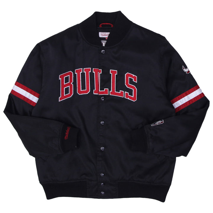 Mens Mitchell Ness Hardwood Classics Chicago Bulls Varsity Jacket