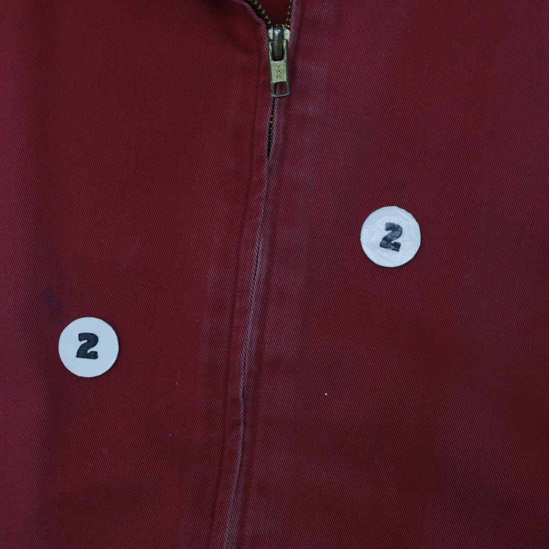 Vintage 90s Ralph Lauren Red Harrington Jacket Size XL | Migration_Jackets - View 8 | Fashion Rerun