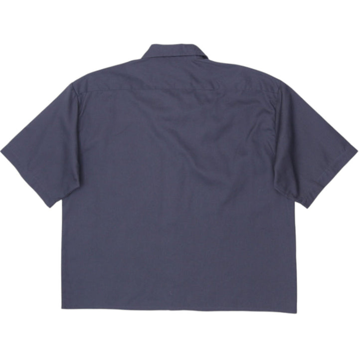 Mens Dickies Crop Baggy Fit Short Sleeve Shirt | Migration_Shirts WW Collection - Side View | Fashion Rerun