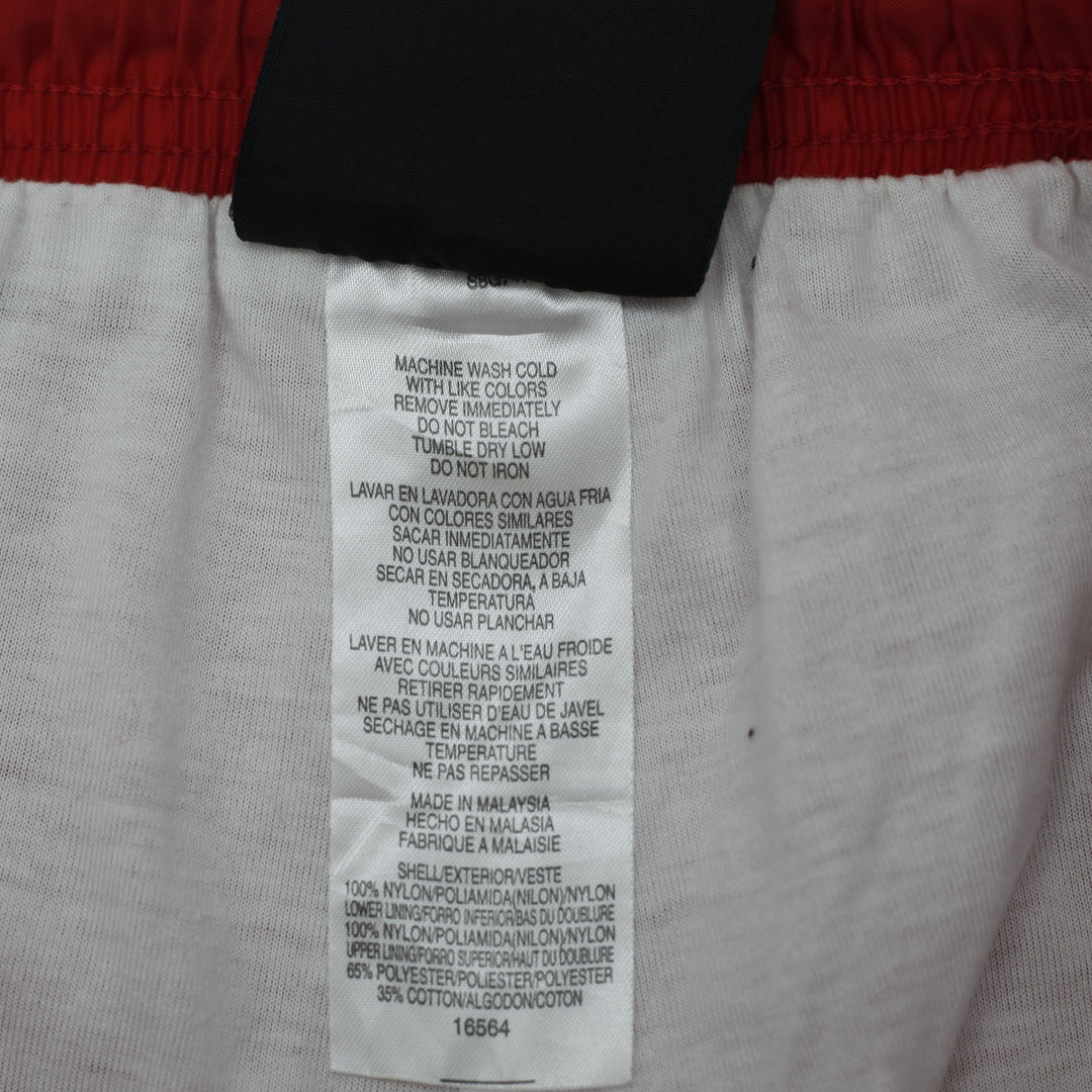 Vintage Adidas Team Lined Nylon Windbreaker Track Pants Red Size XL