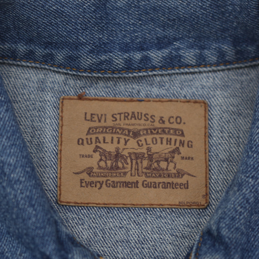 Vintage Levi Strauss Orange Tab Trucker Denim Jacket - Fashion Rerun Vintage Migration_Jacket