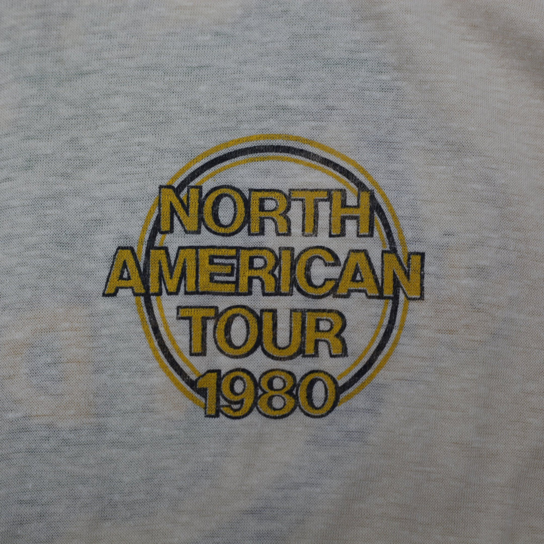 Vintage John Denver Graphic Music Tour T-Shirt Size L