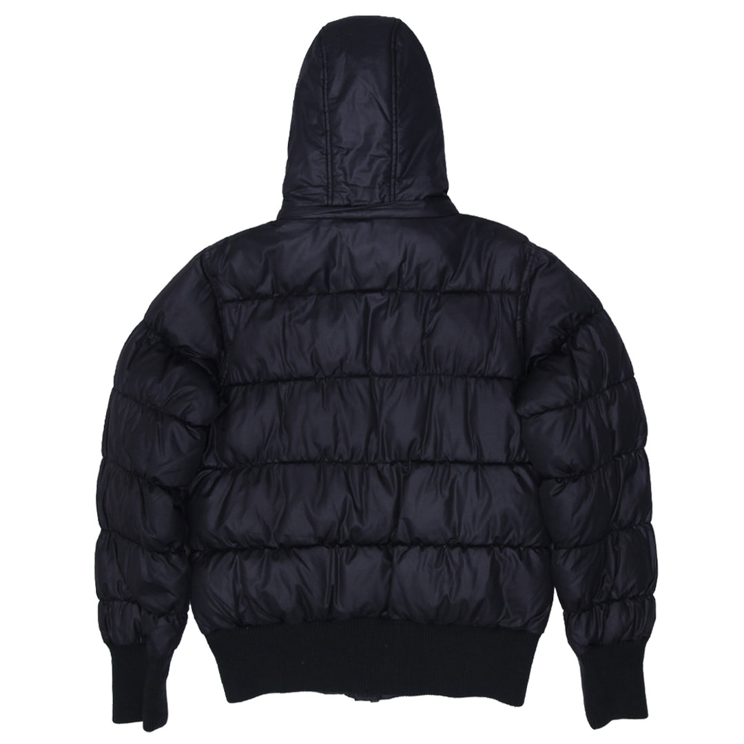 Ladies Lee Full Zip Puffer Jacket Black - Fashion Rerun Vintage Migration_Jacket