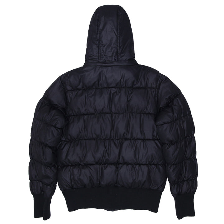 Ladies Lee Full Zip Puffer Jacket Black - Fashion Rerun Vintage Migration_Jacket