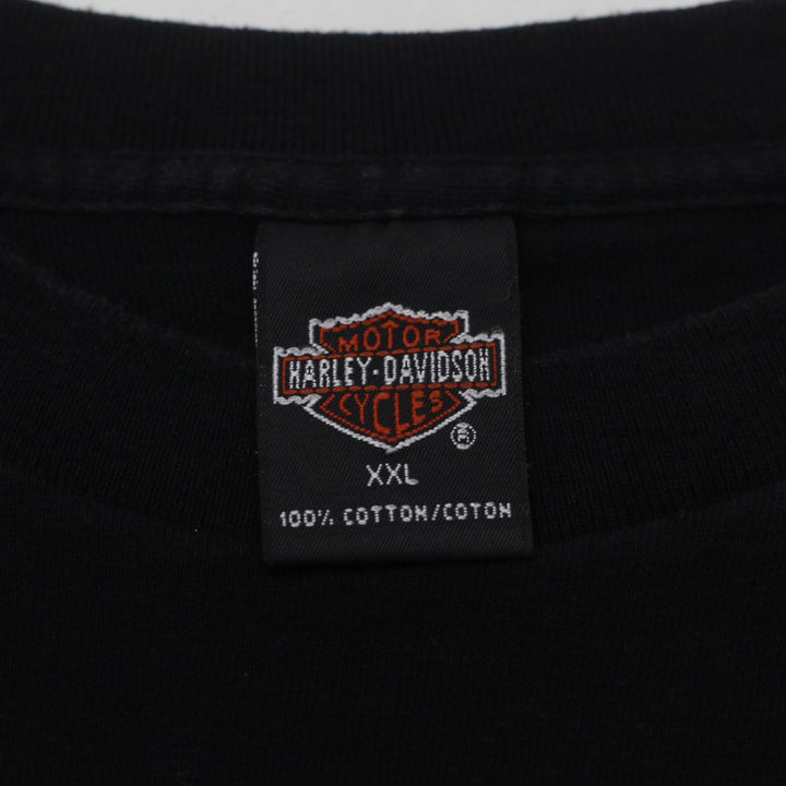 2000 Vintage Harley Davidson Trev Deeley Motorcycles T-Shirt Black XXL - Fashion Rerun Vintage Migration_T-Shirt