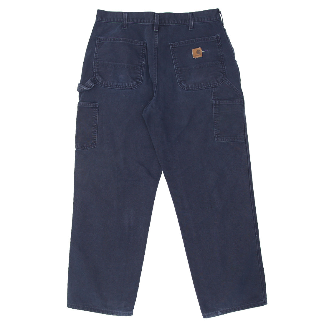 Shop Mens Carhartt B11-MDT Carpenter Pants Navy Blue | Fashion Rerun