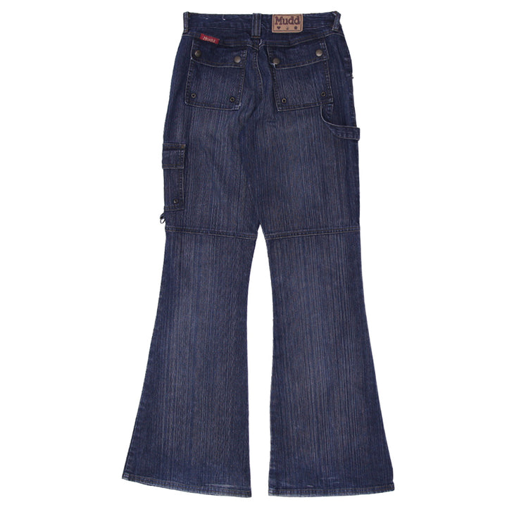 Y2K Ladies Mudd Flared Cargo Jeans