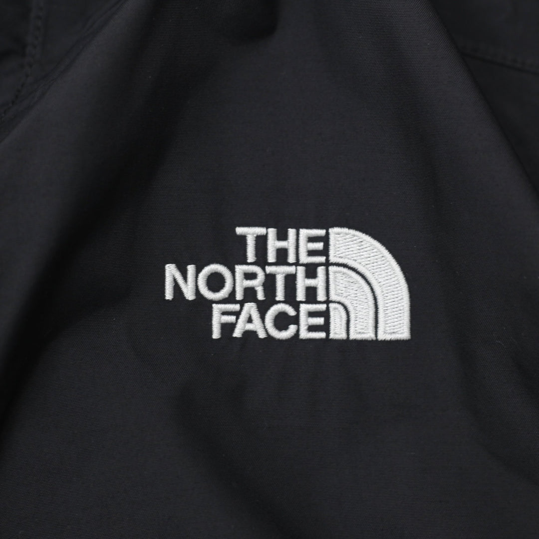 Vintage The North Face Black Hooded Lightweight Zipper Jacket M | Migration_Jackets - Detail View | Fashion Rerun