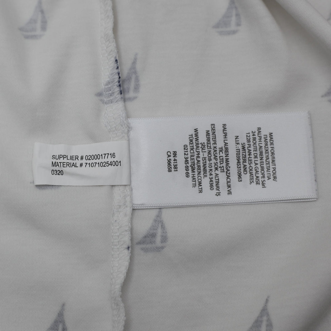 Mens Ralph Lauren Custom Slim Fit Polo T-Shirt Size L