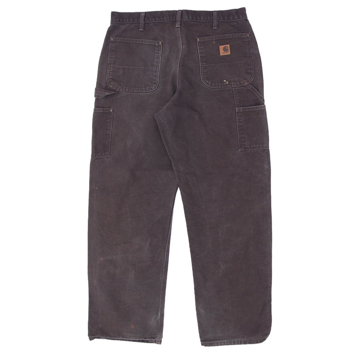 Mens Carhartt B136 DKB Original Dungaree Fit Double Knee Carpenter Pants - Fashion Rerun Vintage Migration_Pants