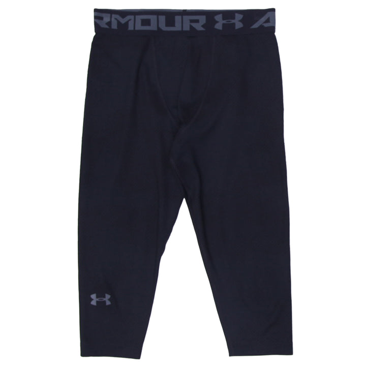 Mens Under Armour Logo Capri Compression Pants