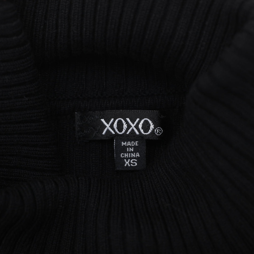 Y2K XOXO Cold-Shoulder Grommet Knit Sweater Size XS | Migration_Knitwear & Sweaters - Back View | Fashion Rerun