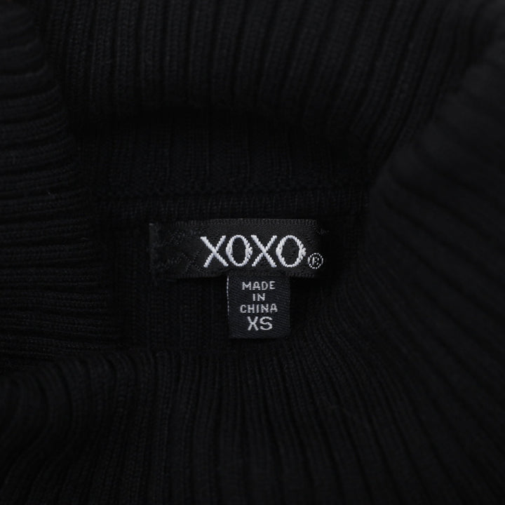 Y2K XOXO Cold-Shoulder Grommet Knit Sweater Size XS | Migration_Knitwear & Sweaters - Back View | Fashion Rerun
