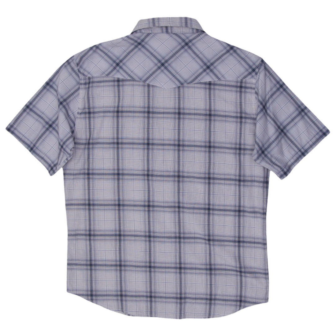 Mens Dickies Flannel Pearl Button Shirt