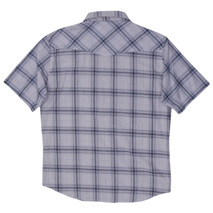 Mens Dickies Flannel Pearl Button Shirt