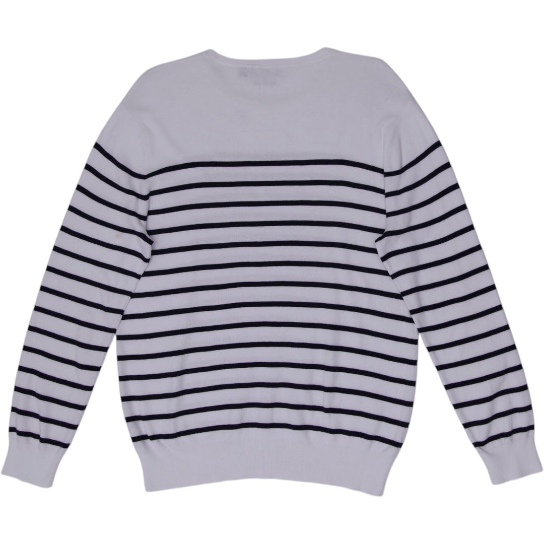 Polo Ralph Lauren Striped Cotton Sweater Size L