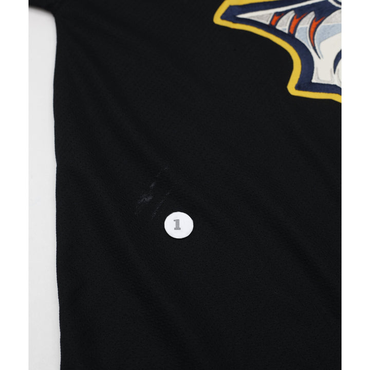 Vintage Black CCM Center Ice NHL Nashville Predators Hockey Jersey XL | Migration_Jerseys - Alternate View | Fashion Rerun