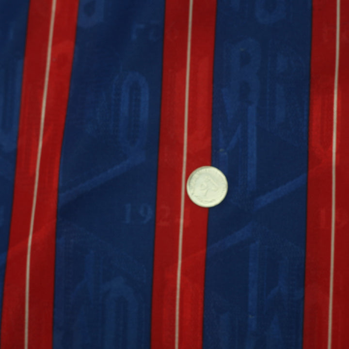 Vintage Umbro Striped Soccer Jersey Size XL Red & Blue Bold Stripes - Fashion Rerun Vintage Migration_Jersey