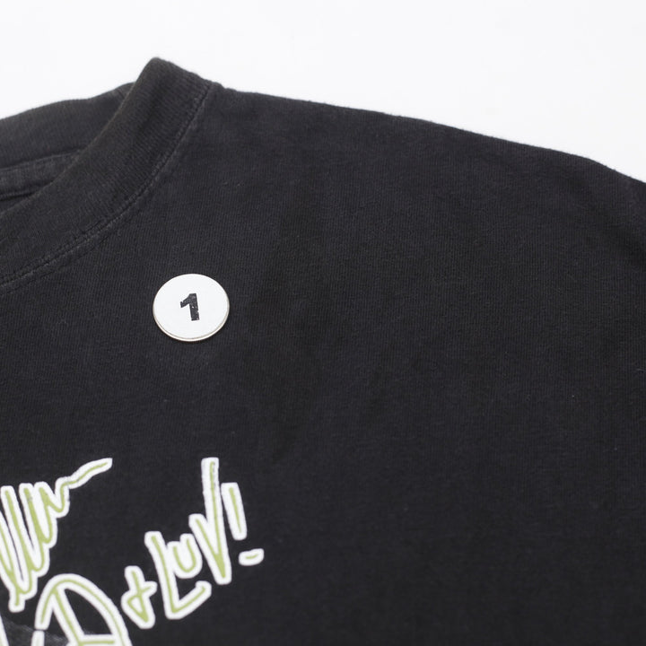 Vintage 1997 Backstreet Boys Signature Tour T-Shirt Black 90s Boyband T-Shirt
