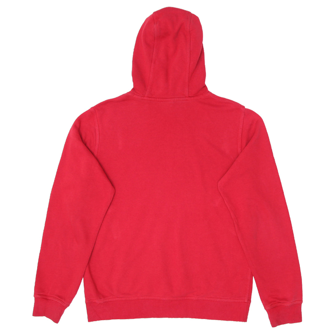 Mens Nike Swoosh Embroidered Pullover Hoodie Red - Fashion Rerun Vintage Migration_Sweaters
