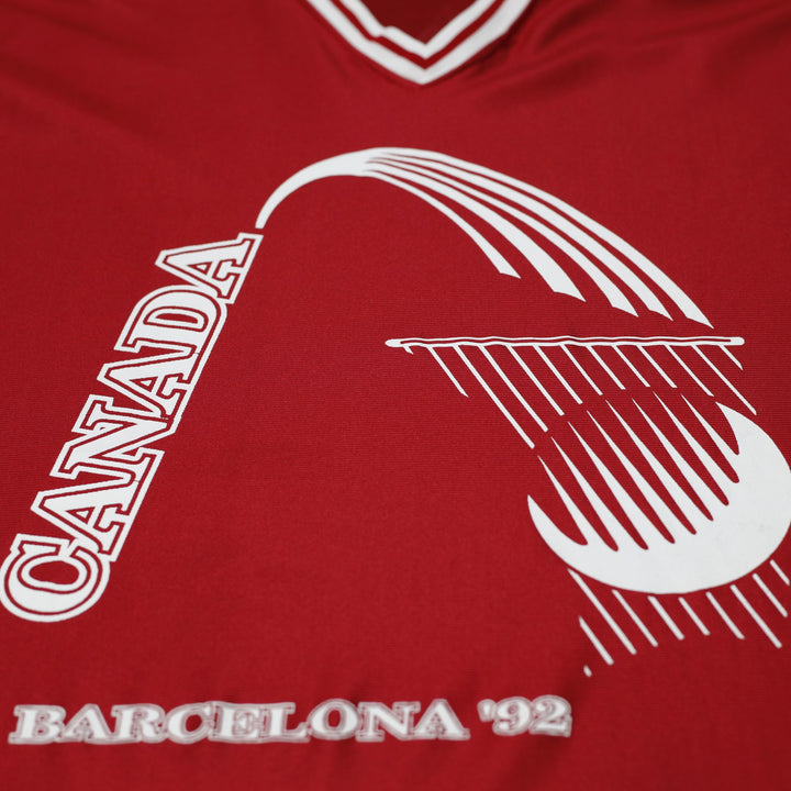 Vintage 1992 Harv-Al Canada Barcelona Soccer Jersey Size XXL