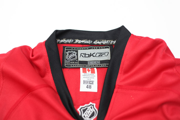 Vintage NHL Reebok Ottawa Senators #65 Karlsson Hockey Jersey