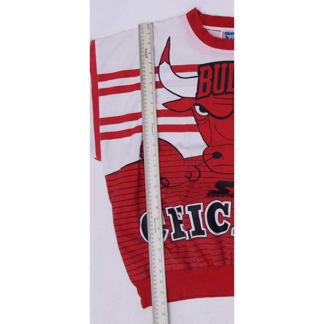 Vintage 90s Starter Chicago Bulls Pullover Jacket L | Migration_Jackets - View 7 | Fashion Rerun