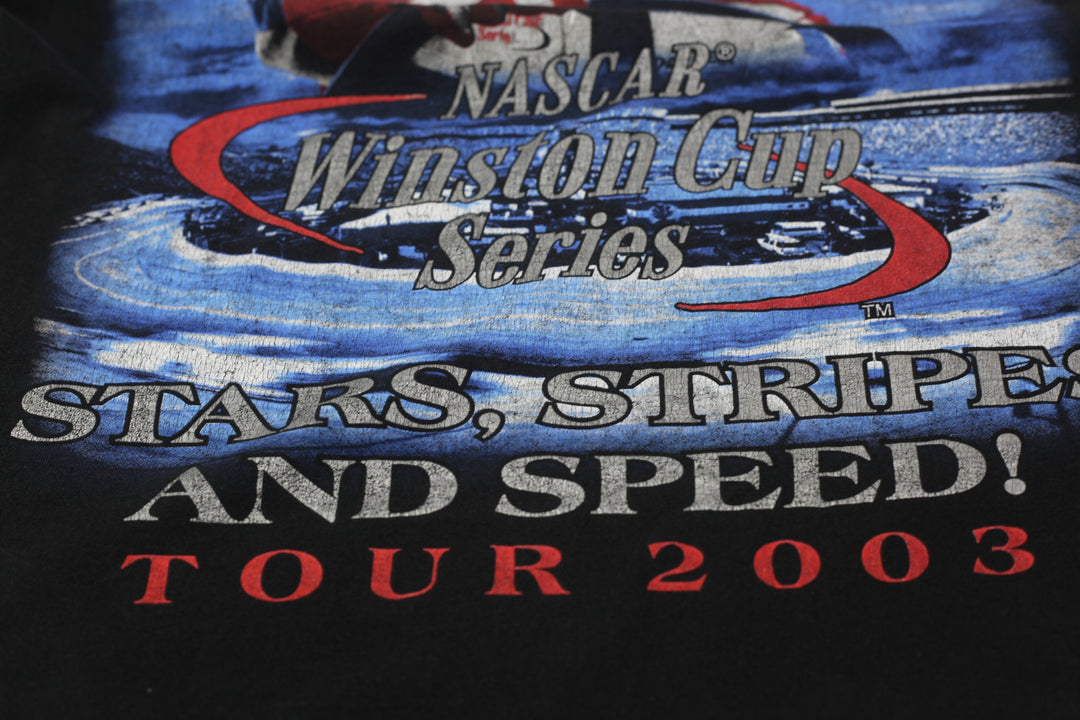 2003 Vintage Nascar  Winston Cup Series Tour T-Shirt M&O Knits XL