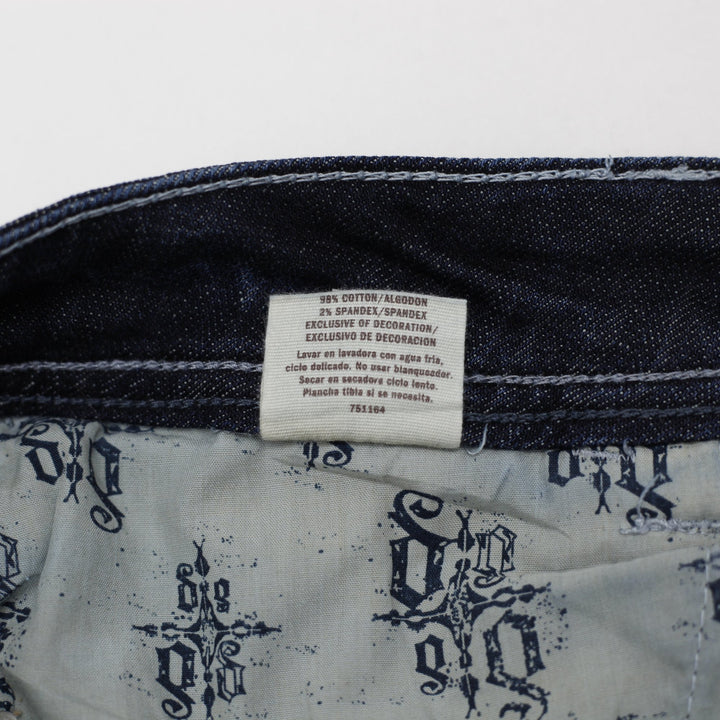 Y2K Ladies Decree Flare Low Rise Stretch Denim Bootcut Jeans Size 11